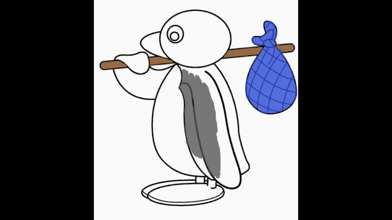 Pingu coloring book