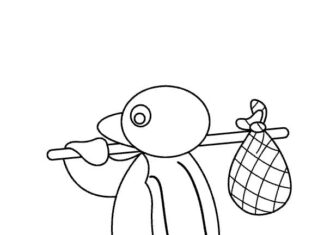 Pingu coloring pages to print and print online