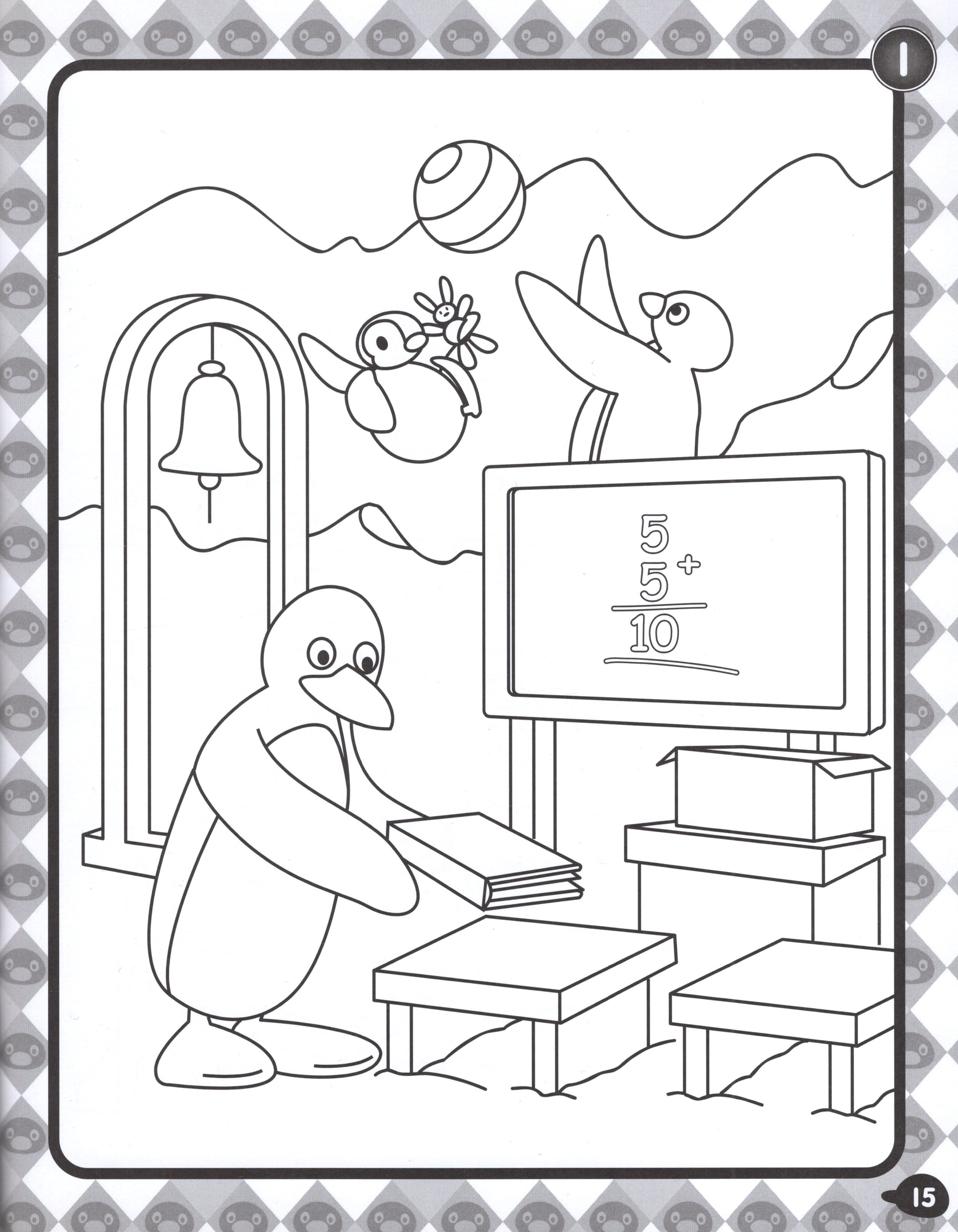 Pingu coloring book â editura sigma