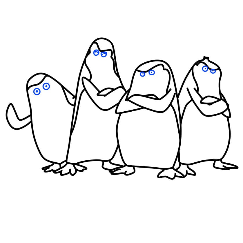 Dibujos de pinguino