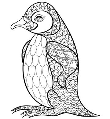 Dibujos de pinguinos para colorear faciles penguin coloring pages animal coloring pages penguin coloring