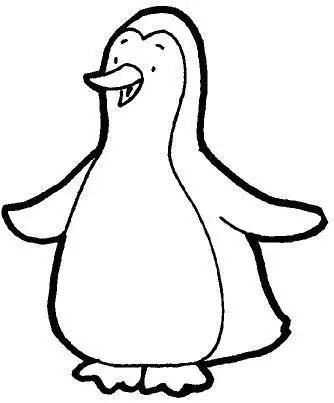 Dibujo de pinguino para colorear pinguino para colorear dibujos de pinguinos dibujos