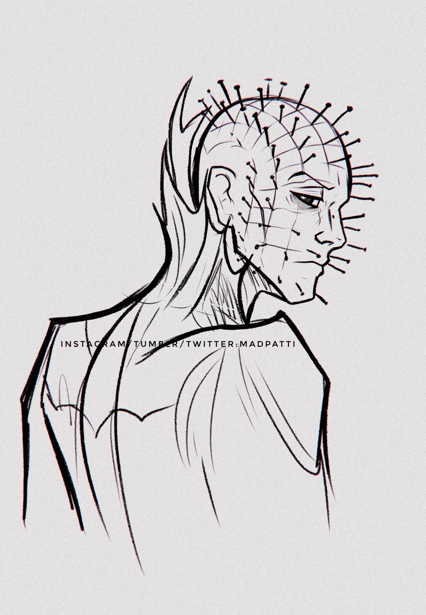 Ððpattiðð on x pinhead hellraiser theshining jacktorrance fanart httpstcoklnwpar x