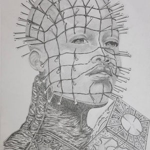 Pinhead from hellraiser sketch