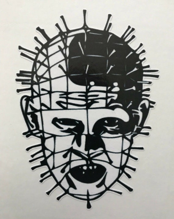 Pinhead x vinyl decal water weather proof hellraiser horror clive barker