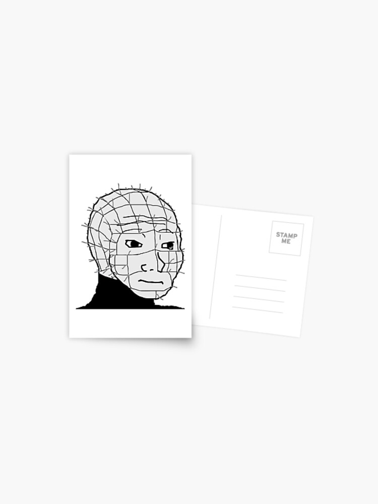 Wojack pinhead postcard for sale by snec