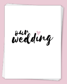 Free printable wedding planning binder botanical paperworks