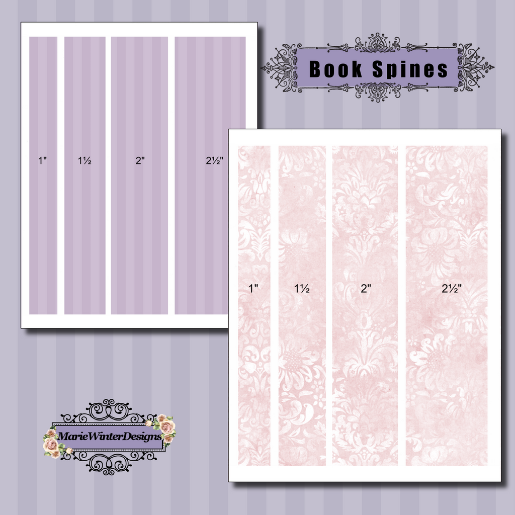 Binder cover with vintage victorian lady in pink dress set of pdf â marie winter designs