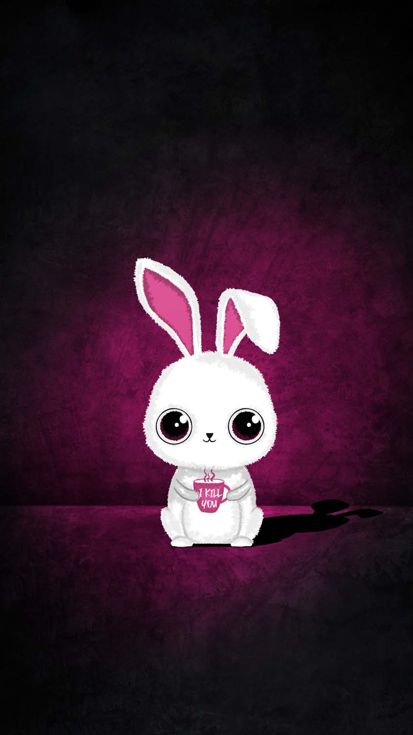 Download pink bunny iphone wallpapers Bhmpics