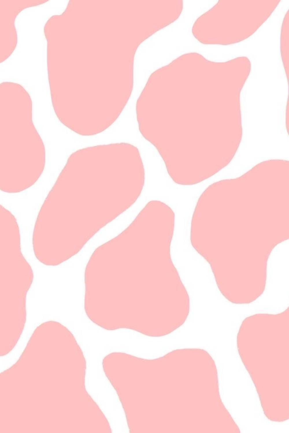 Download Cow Print Pink Shadow Wallpaper