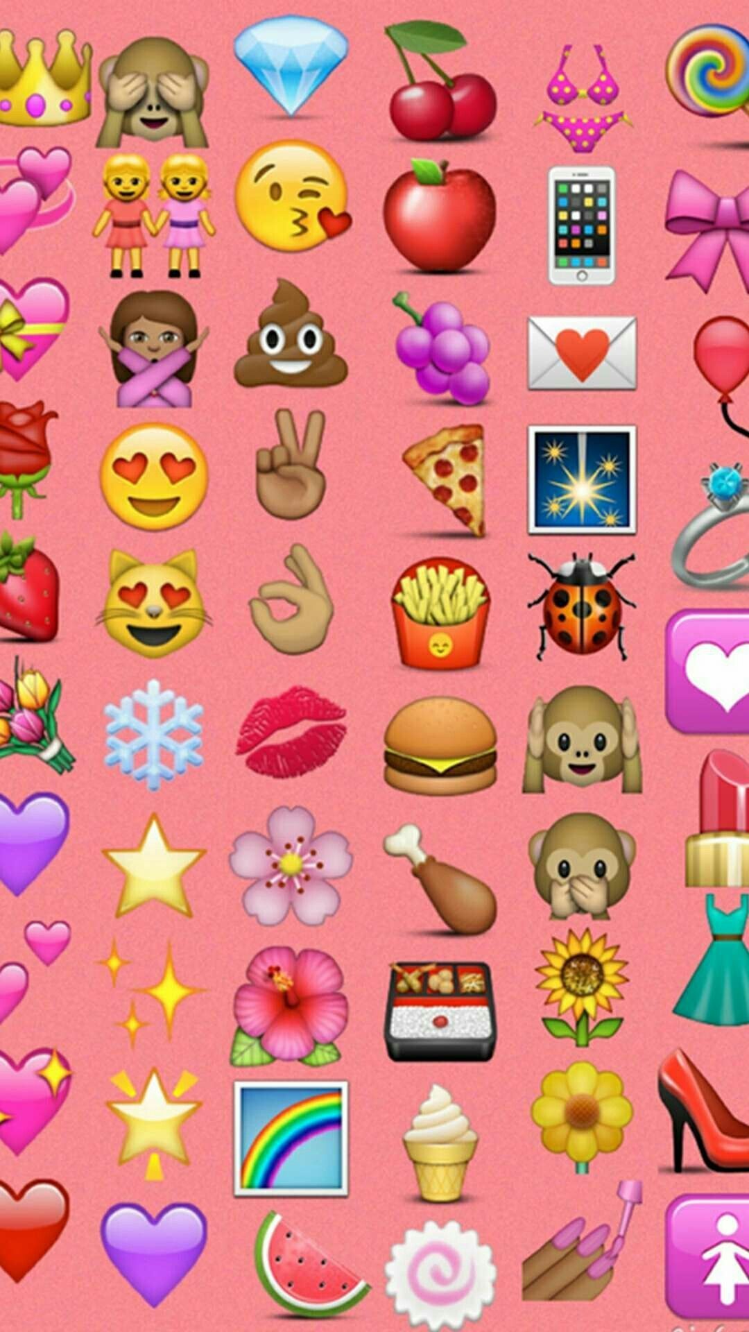 Download Free 100 + pink emojis Wallpapers