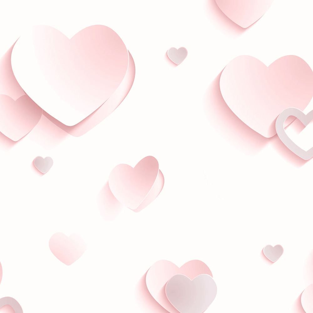 Free Pink Heart Wallpaper For Phone and Computer