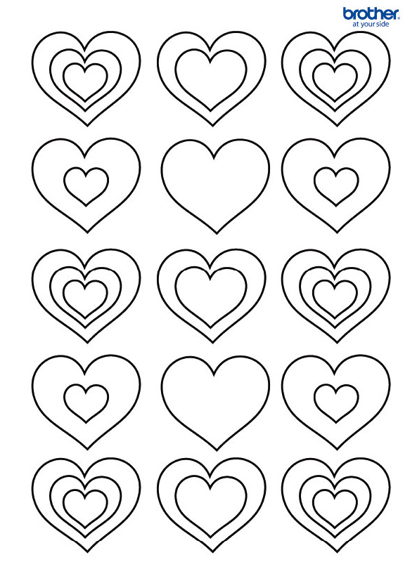 Free printable coloring page template