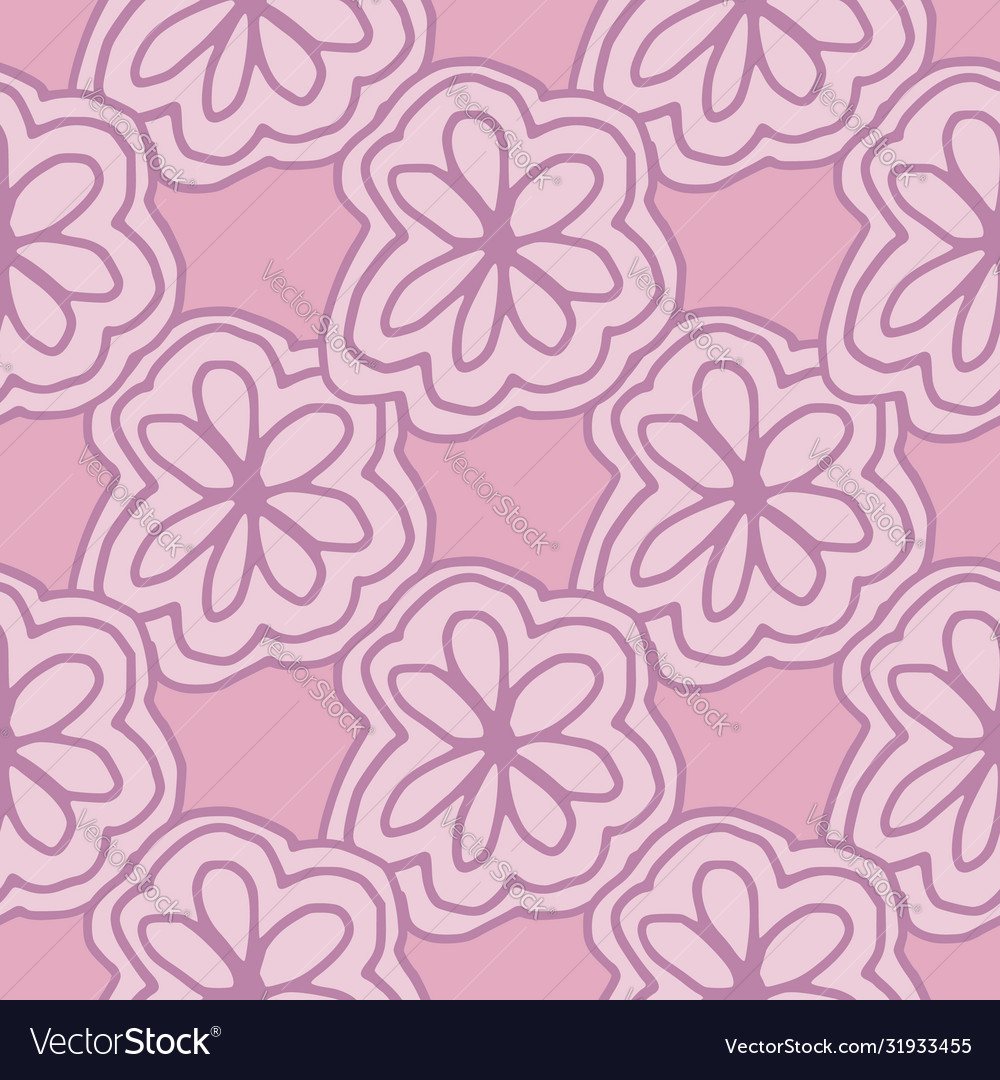 Pink Lace Flower Background By Ayme Designs