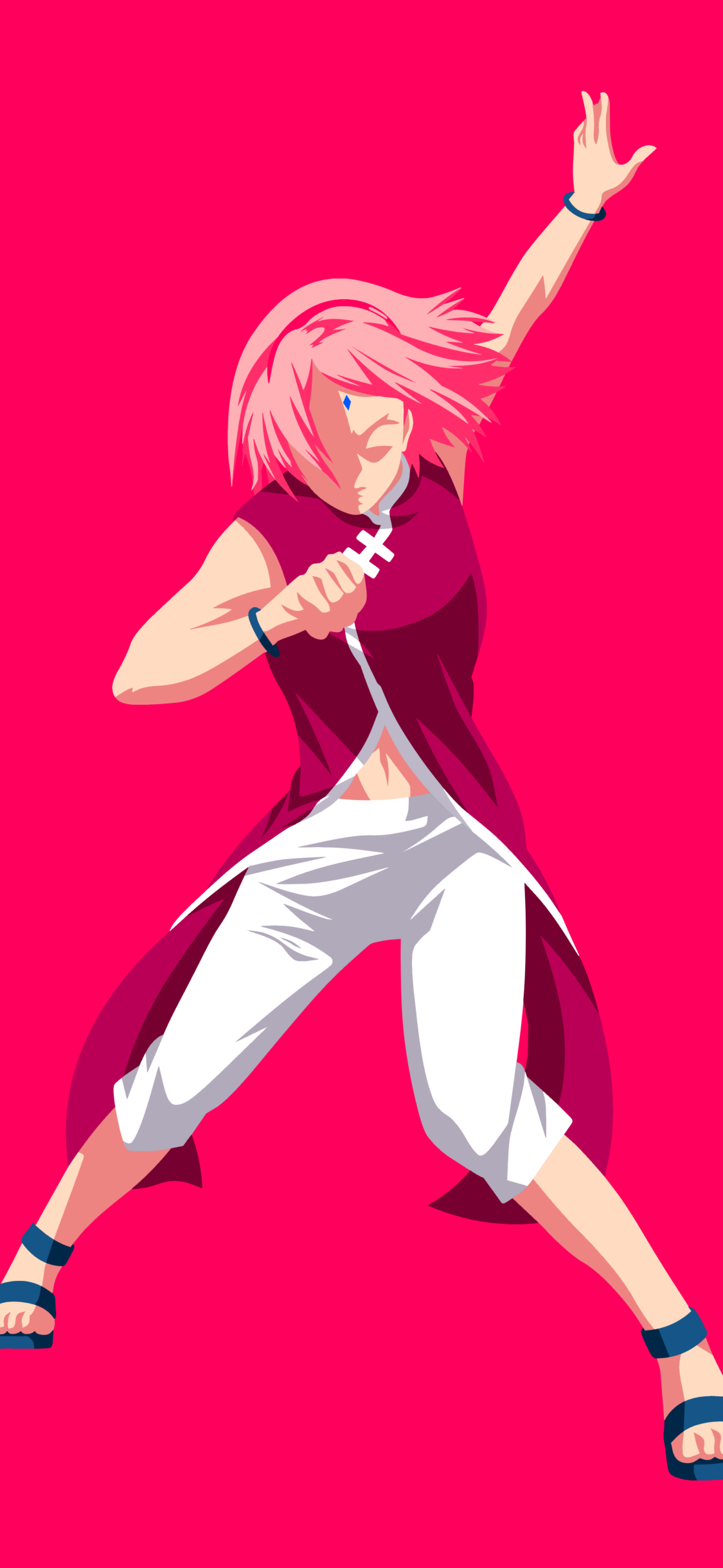 Wallpaper id anime naruto phone wallpaper boruto naruto next generations short hair pink hair sakura haruno minimalist x free download