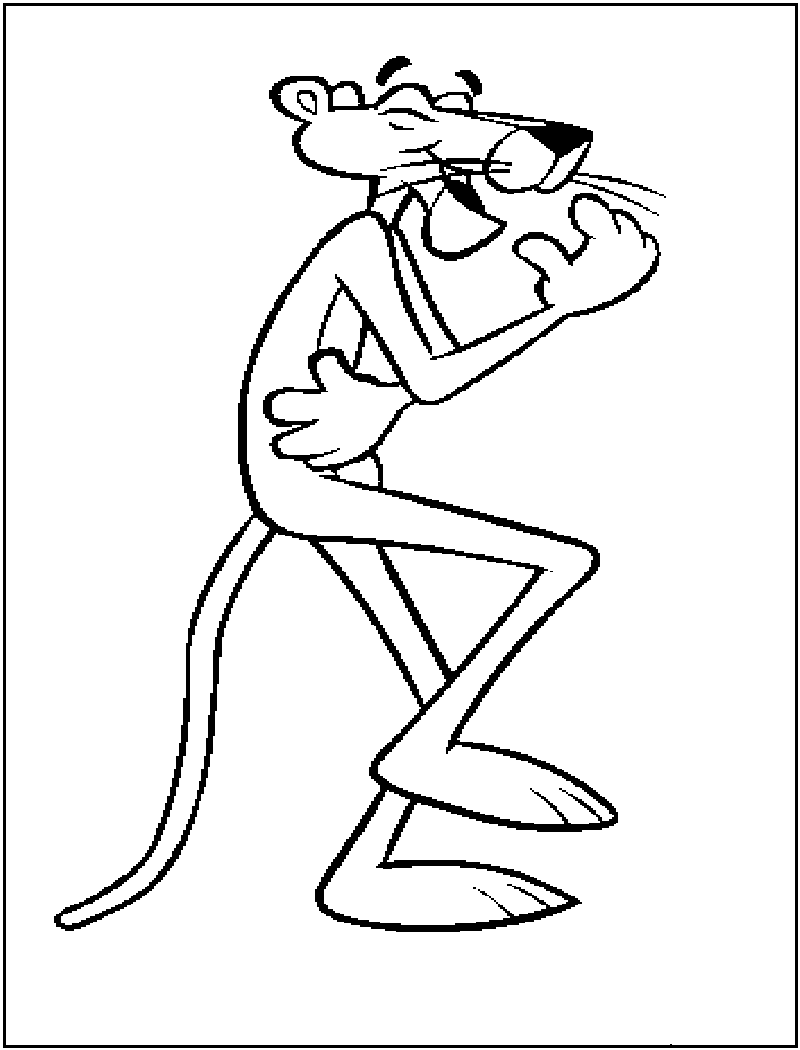 Free printable pink panther coloring pages for kids kid coloring page cartoon coloring pages printable coloring book