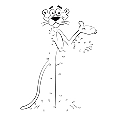 Top pink panther coloring pages for your toddler