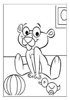 Experience creativity pink panther cartoon inspired coloring sheets for fans