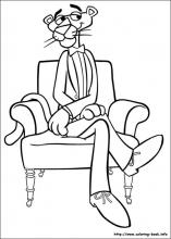 The pink panther coloring pages on coloring