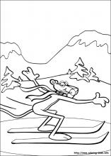 The pink panther coloring pages on coloring