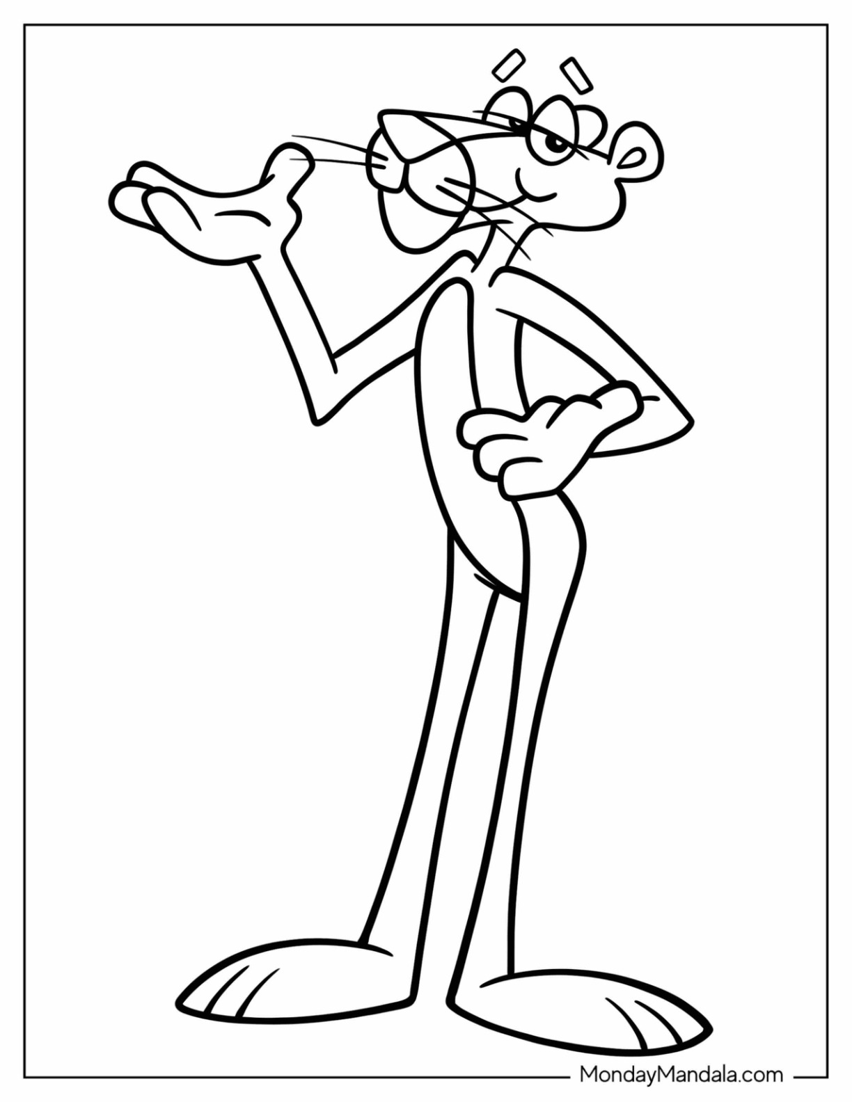 Cartoon coloring pages free pdf printables