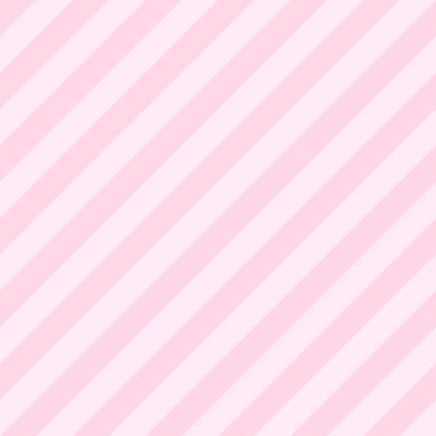 Poster Seamless pink background vector checkered pattern 