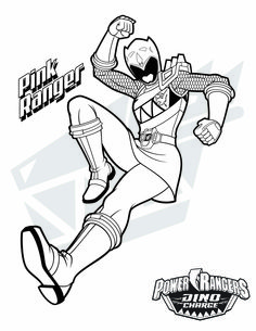 Power rangers coloring pages