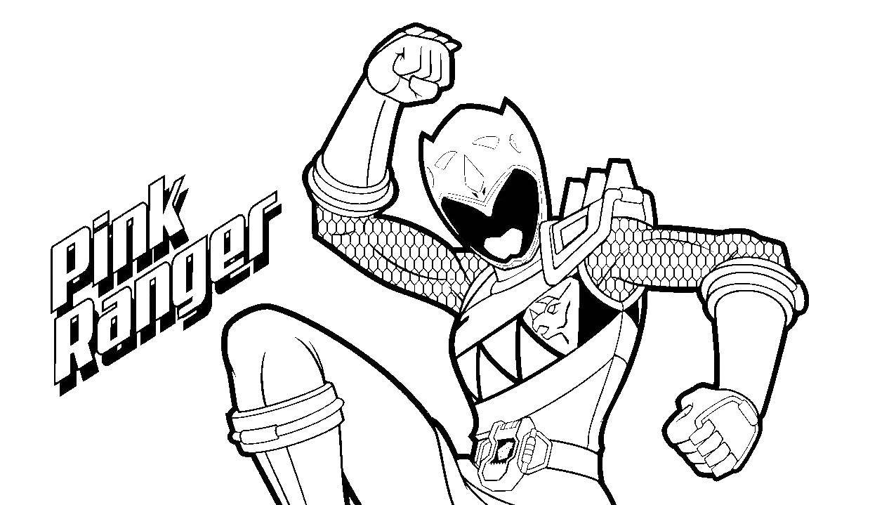 Online coloring pages power coloring power rangers the rangers