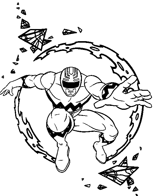 Best power rangers coloring pages for kids