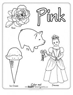 Color pink ideas teaching colors color activities learning colors