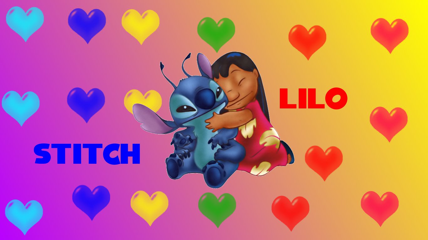 Lilo and stitch wallpaper by tzortzinaerk on