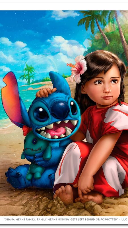 Stitch lilo and stitch wallpaper download