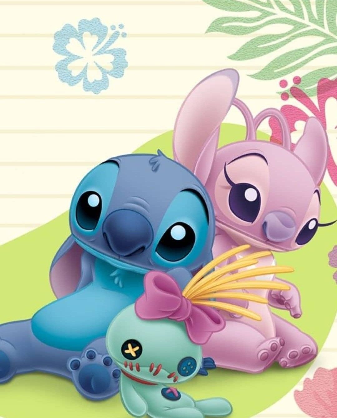 Pink stitch wallpapers download