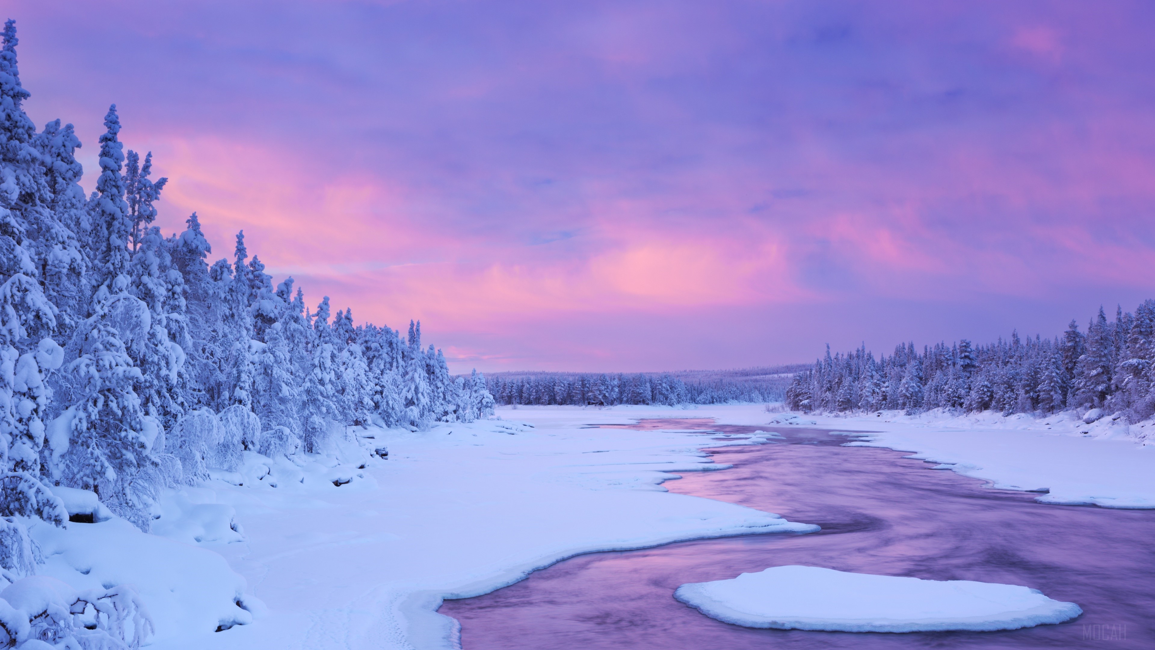 Download Free 100 + pink winter sky Wallpapers