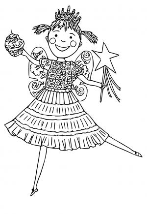 Free printable pinkalicious coloring pages sheets and pictures for adults and kids girls and boys