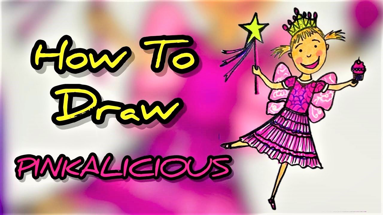 How to draw pinkalicious pinkalicious peterrific pbs kids easy drawings kids cartoons