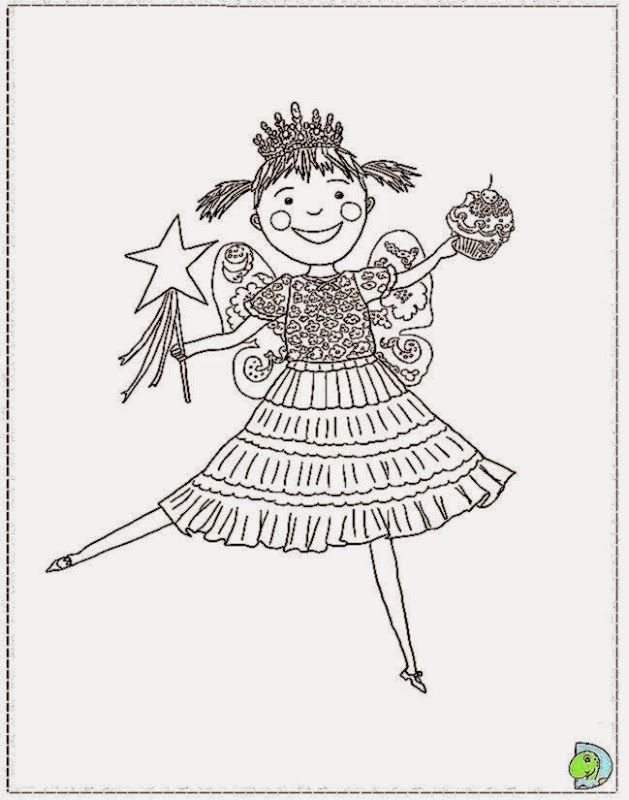 Pinkalicious donut coloring pages