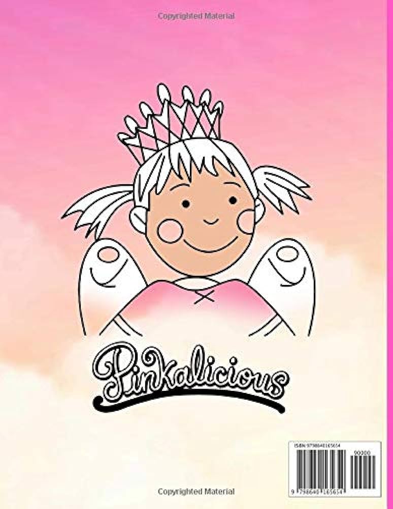 Pinkalicious coloring book anxiety pinkalicious adult coloring books