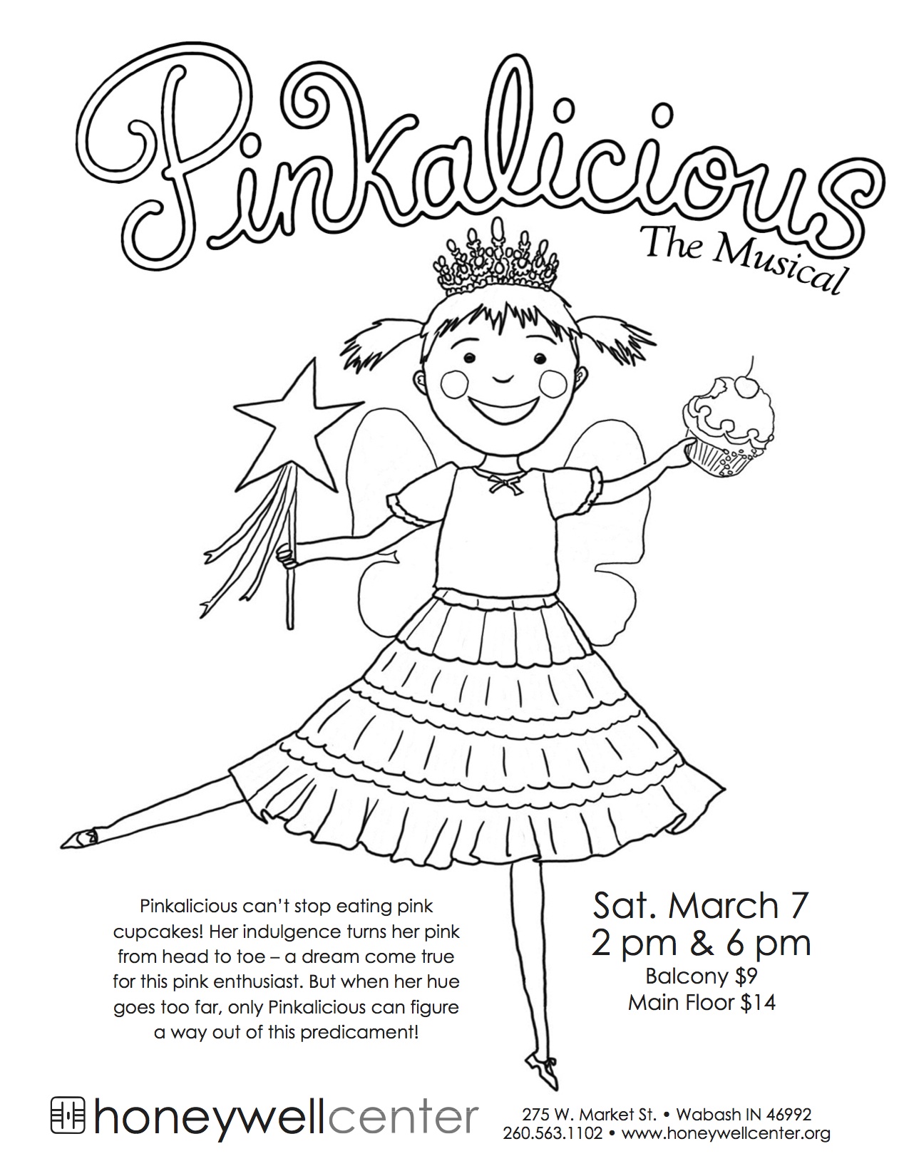 Winner announced pinkalicious at the honeywell â coloring contest â