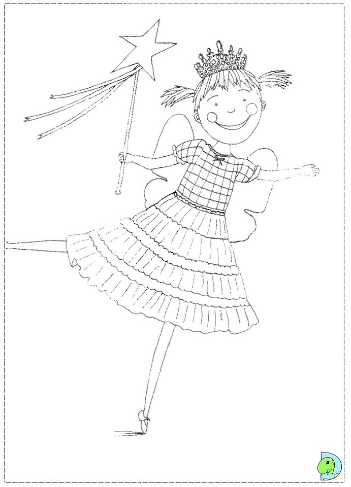 Pinkalicious coloring page