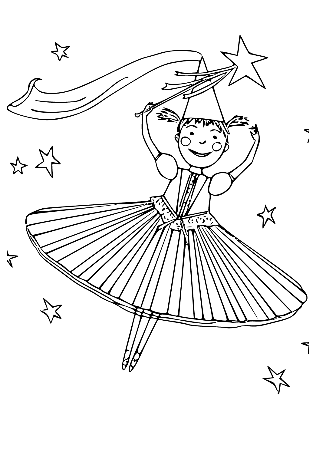 Free printable pinkalicious magic coloring page sheet and picture for adults and kids girls and boys