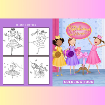 Pinkalicious peterrific coloring pages for students preschool pre