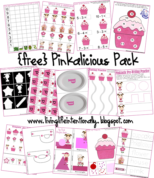 Free printable pinkalicious worksheets for kids