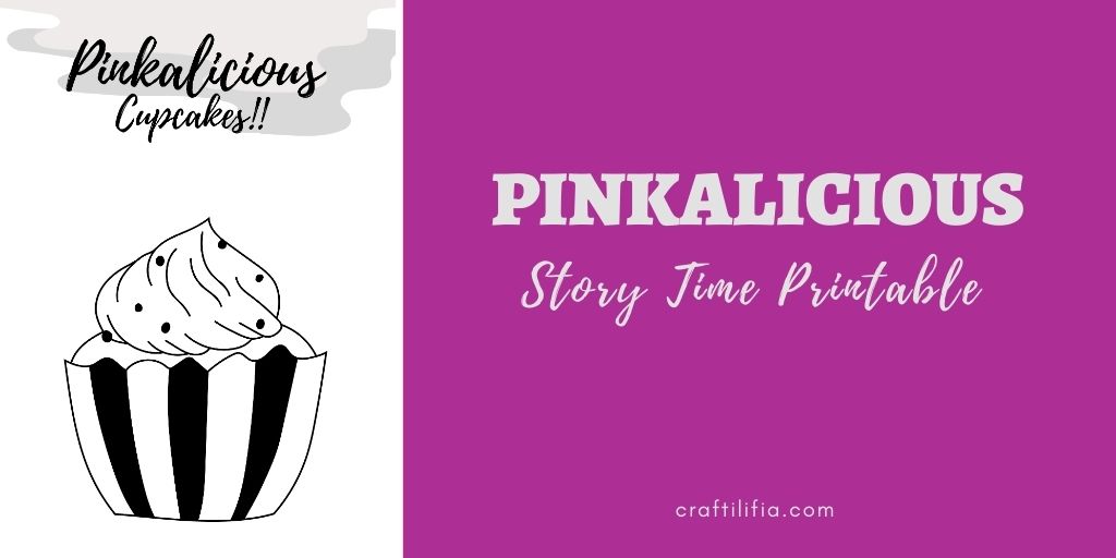 Pinkalicious book activity story time printable