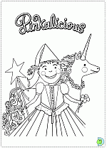 Pinkalicious coloring pages colouring pinkalicious