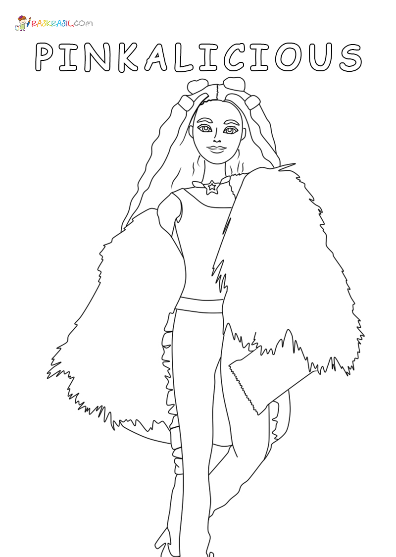 Barbie coloring pages