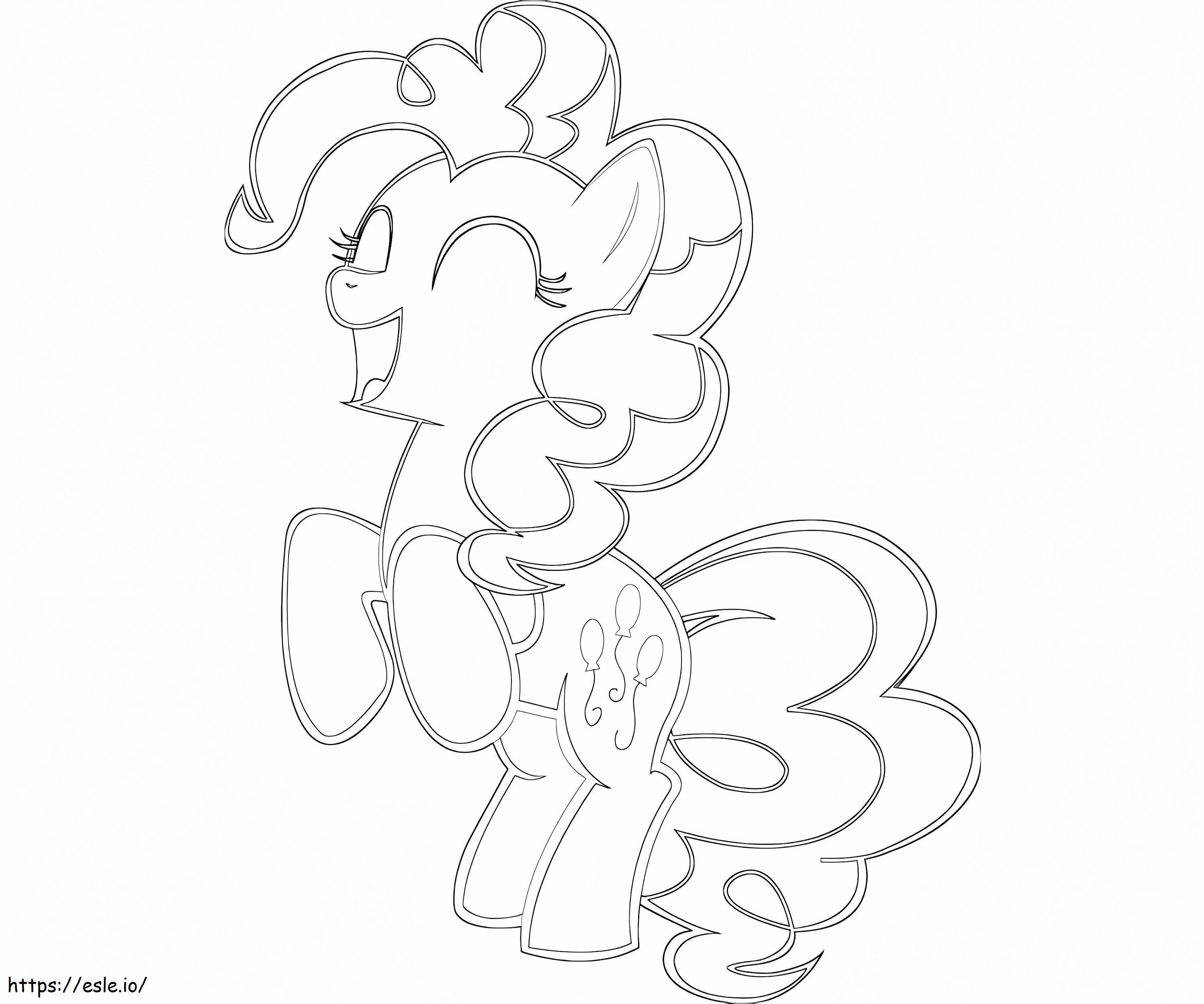 Free pinkie pie coloring page