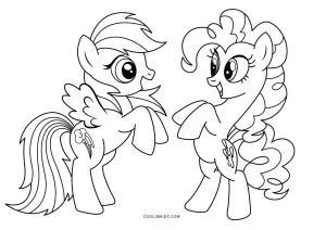 Free printable pinkie pie coloring pages for kids