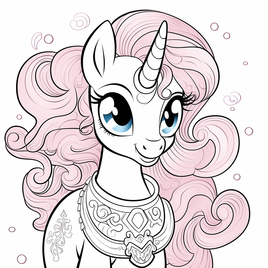 Cute my little pony coloring pages for mlp