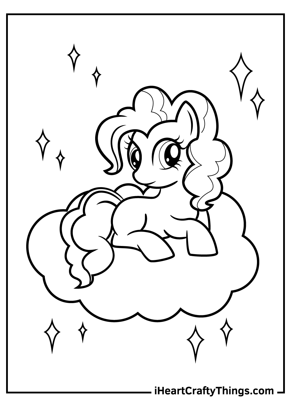 My little pony coloring pages free printables